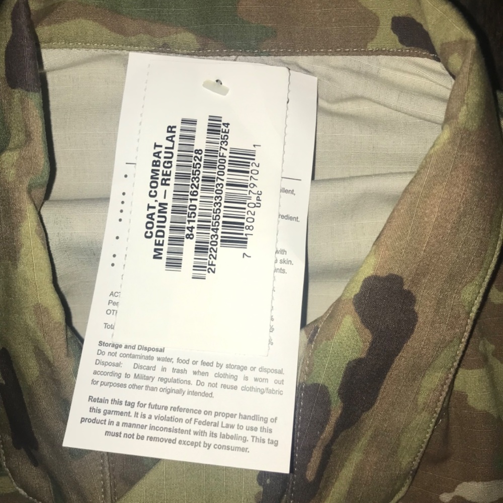 Army Issued Top OCP pattern - Picture 3 of 5